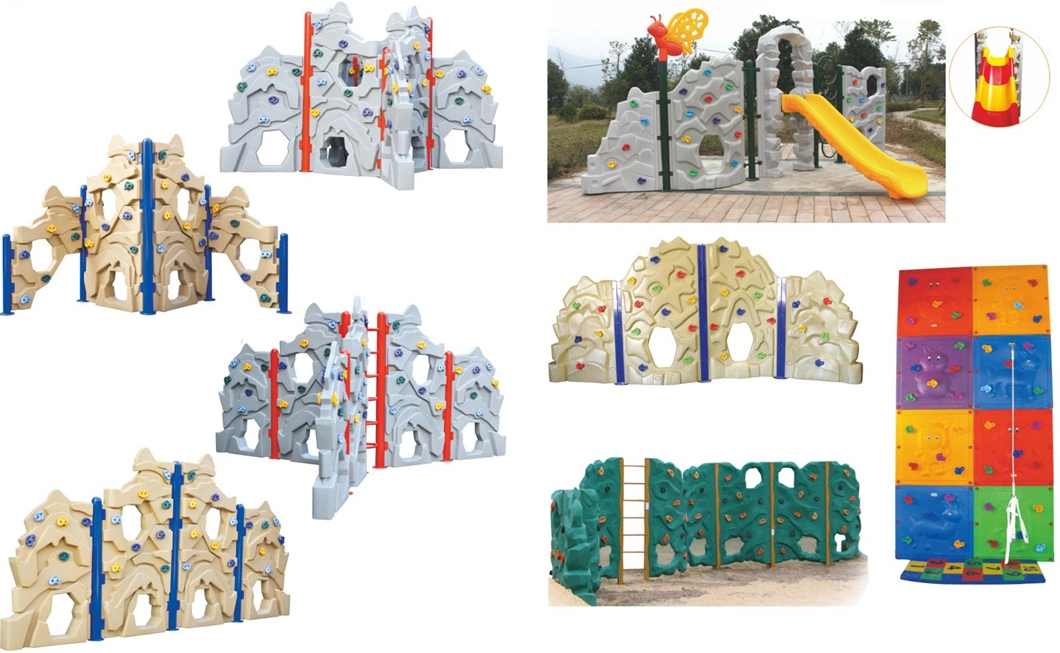 Factory Custom Park Kids Outdoor Small Climbing Wall