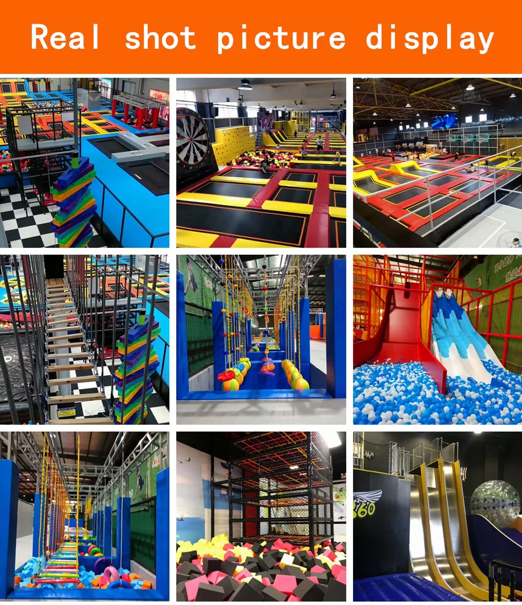 Customized Indoor Adult Sports Trampoline Park Equipment Kids Fitness Playground