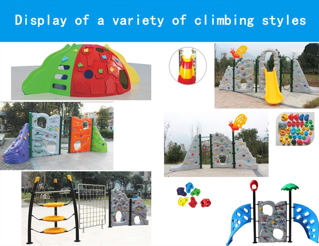 Factory Hot Sale Park Kids Outdoor Climbing Wall